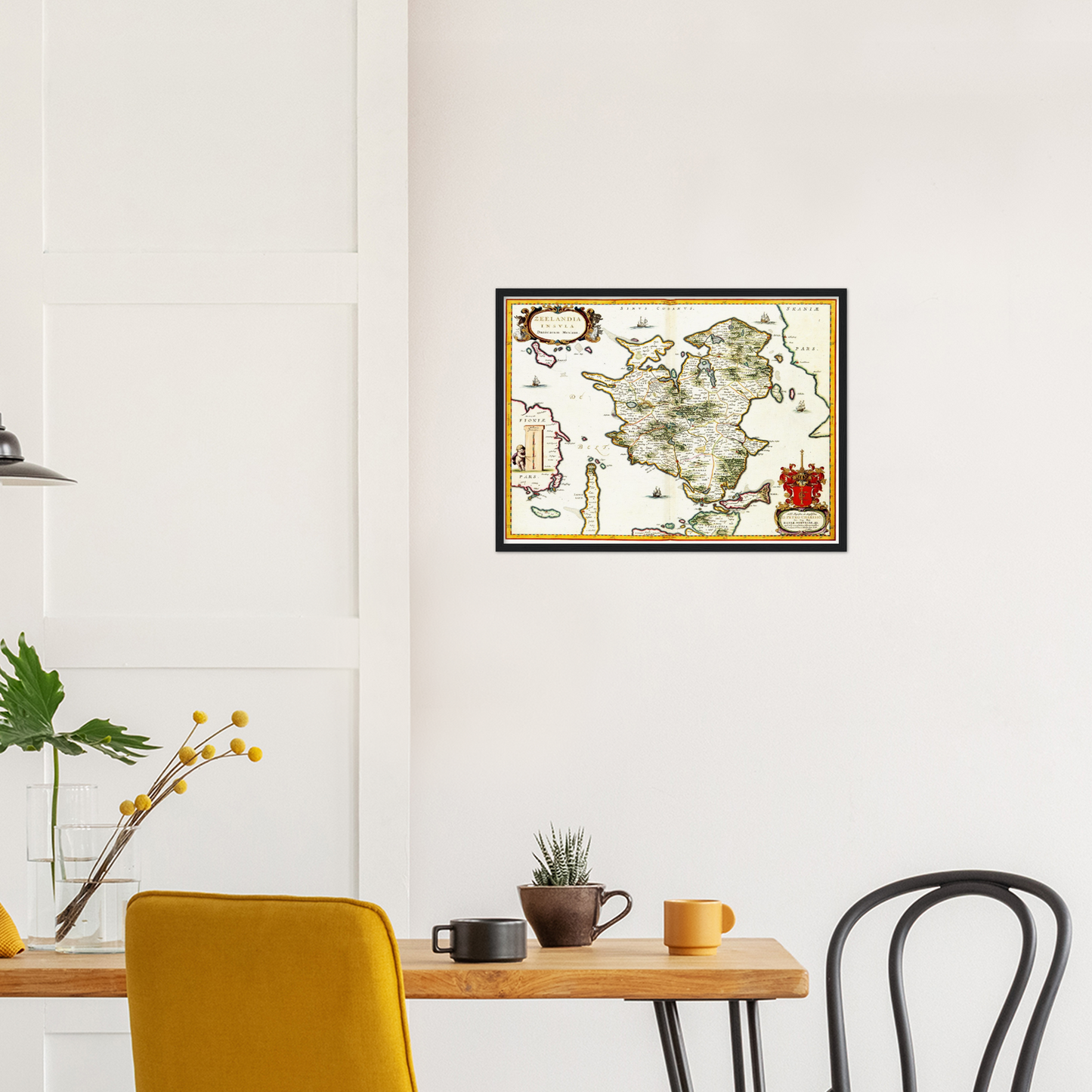 Historical city map  Test product horizontal 3 sizes