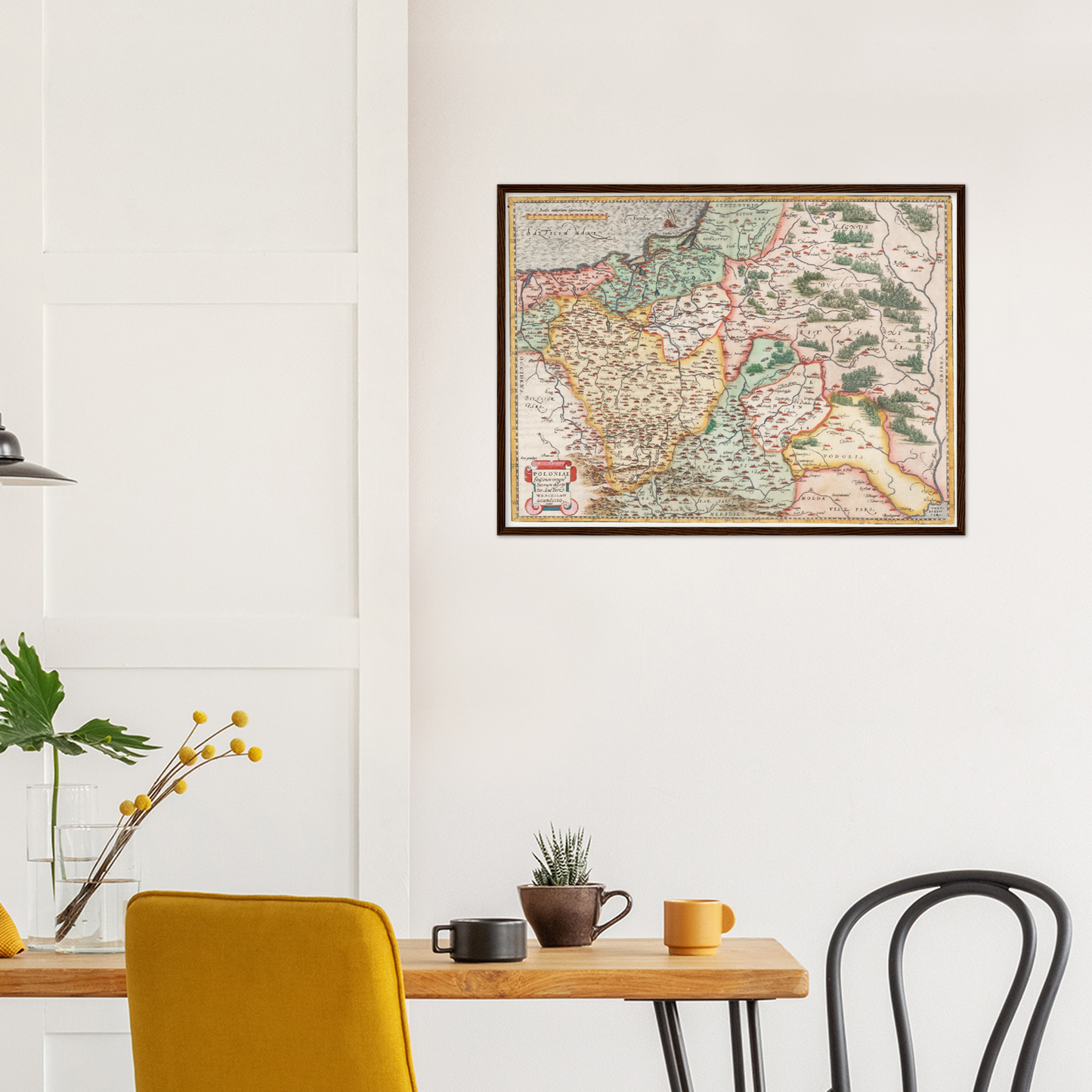 Historical city map  Test product horizontal 3 sizes