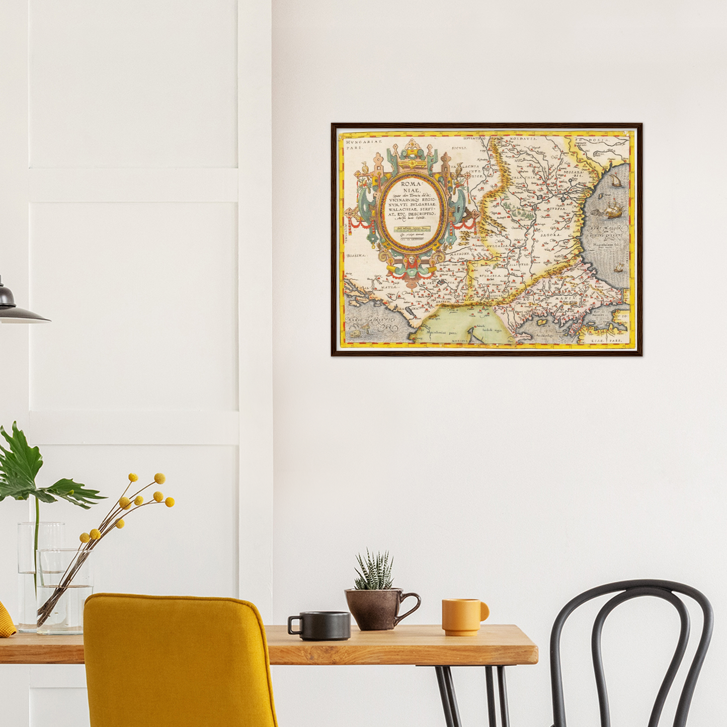 Historical city map  Test product horizontal 3 sizes