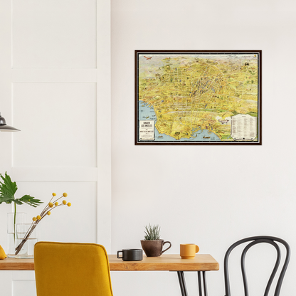 Historical city map  Test product horizontal 3 sizes