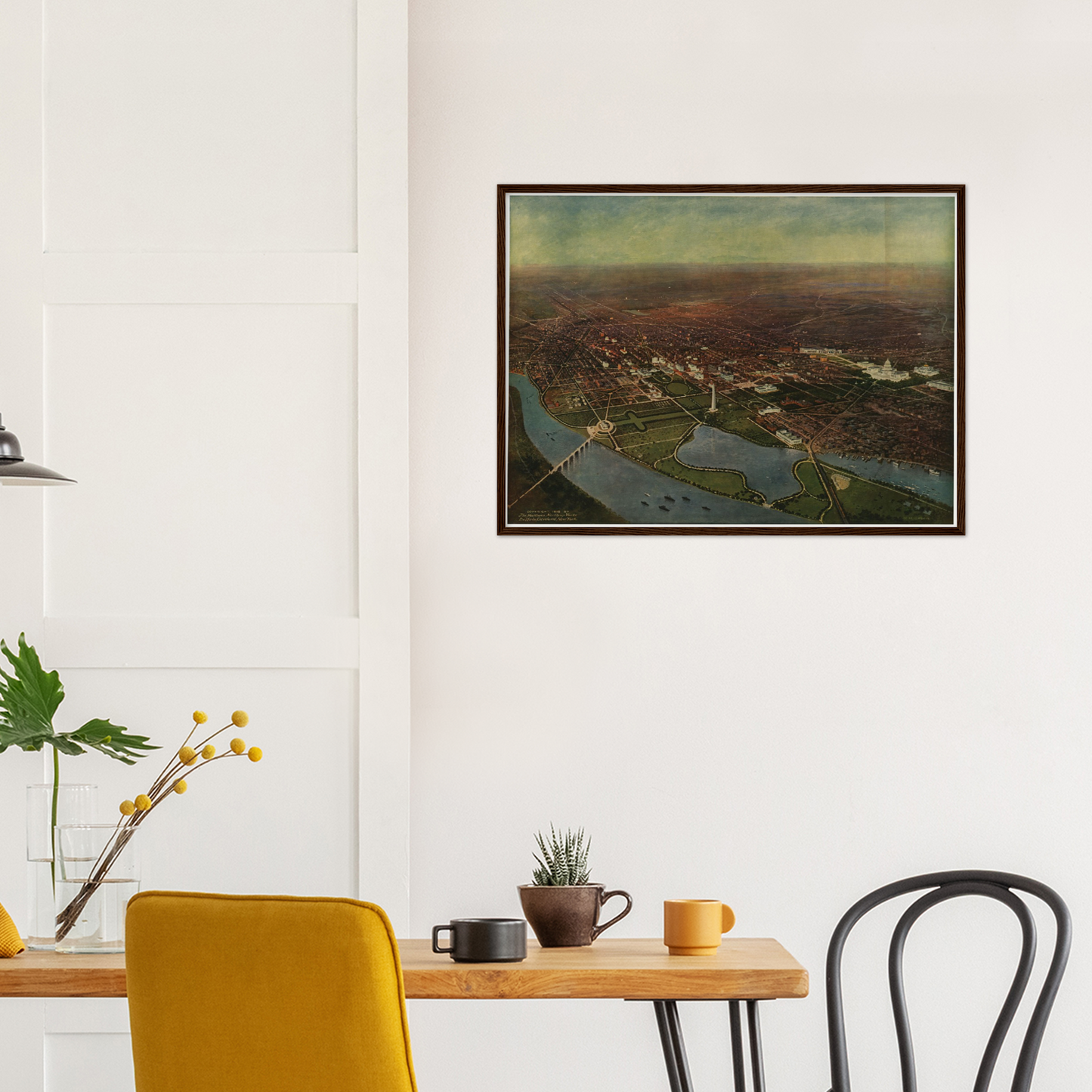 Historical city map  Test product horizontal 3 sizes