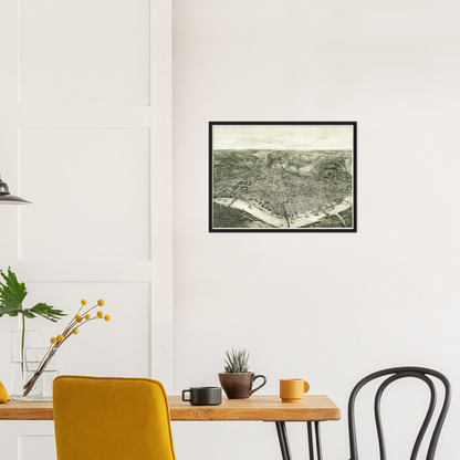 Historical city map  Test product horizontal 3 sizes