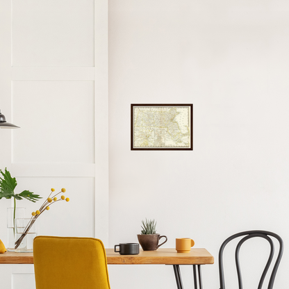 Historical city map  Test product horizontal 3 sizes