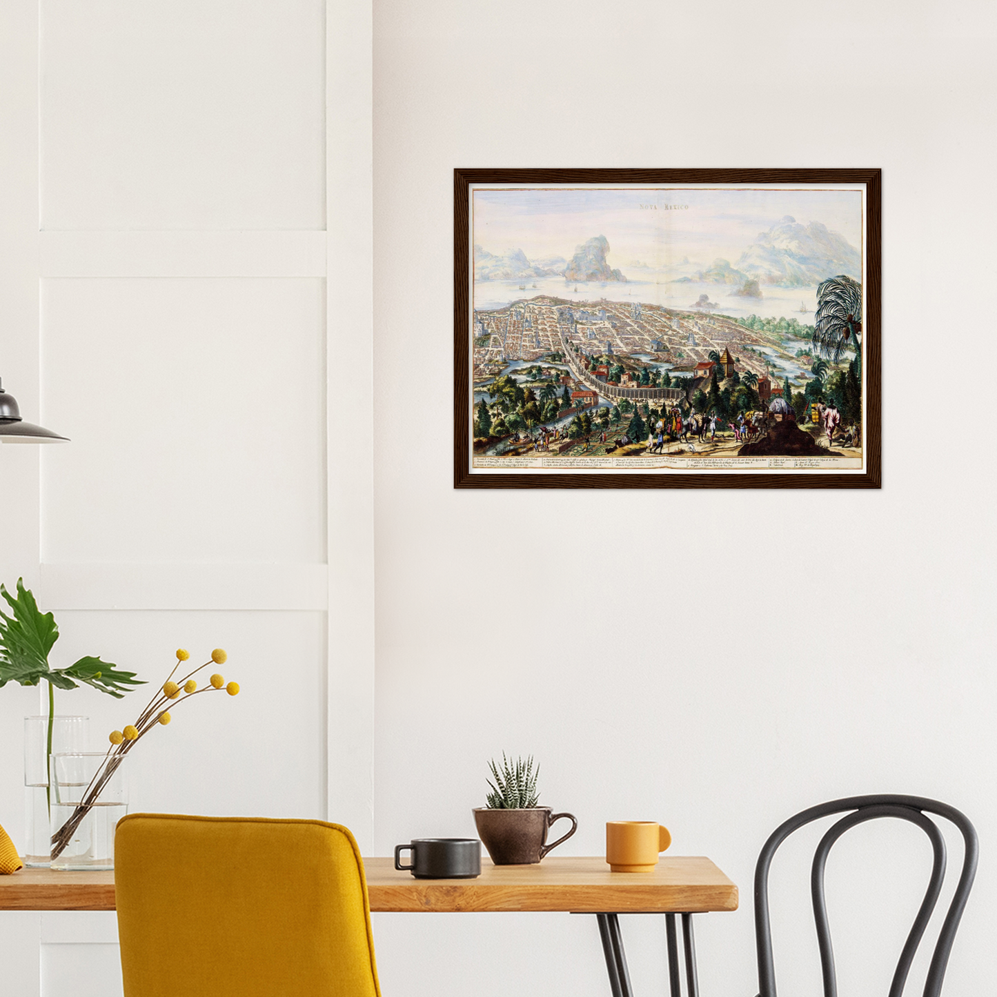 Historical city map  Test product horizontal 3 sizes