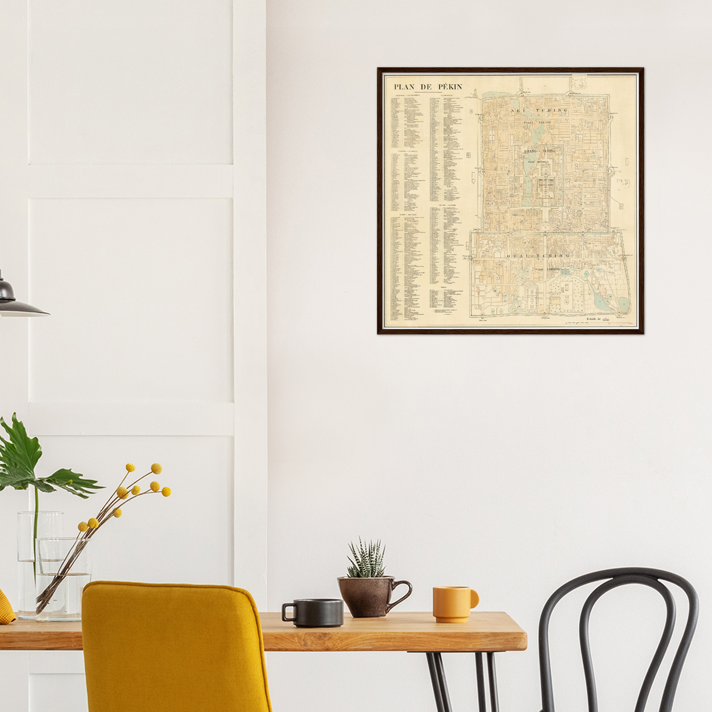 Historical city map  Test product horizontal 3 sizes