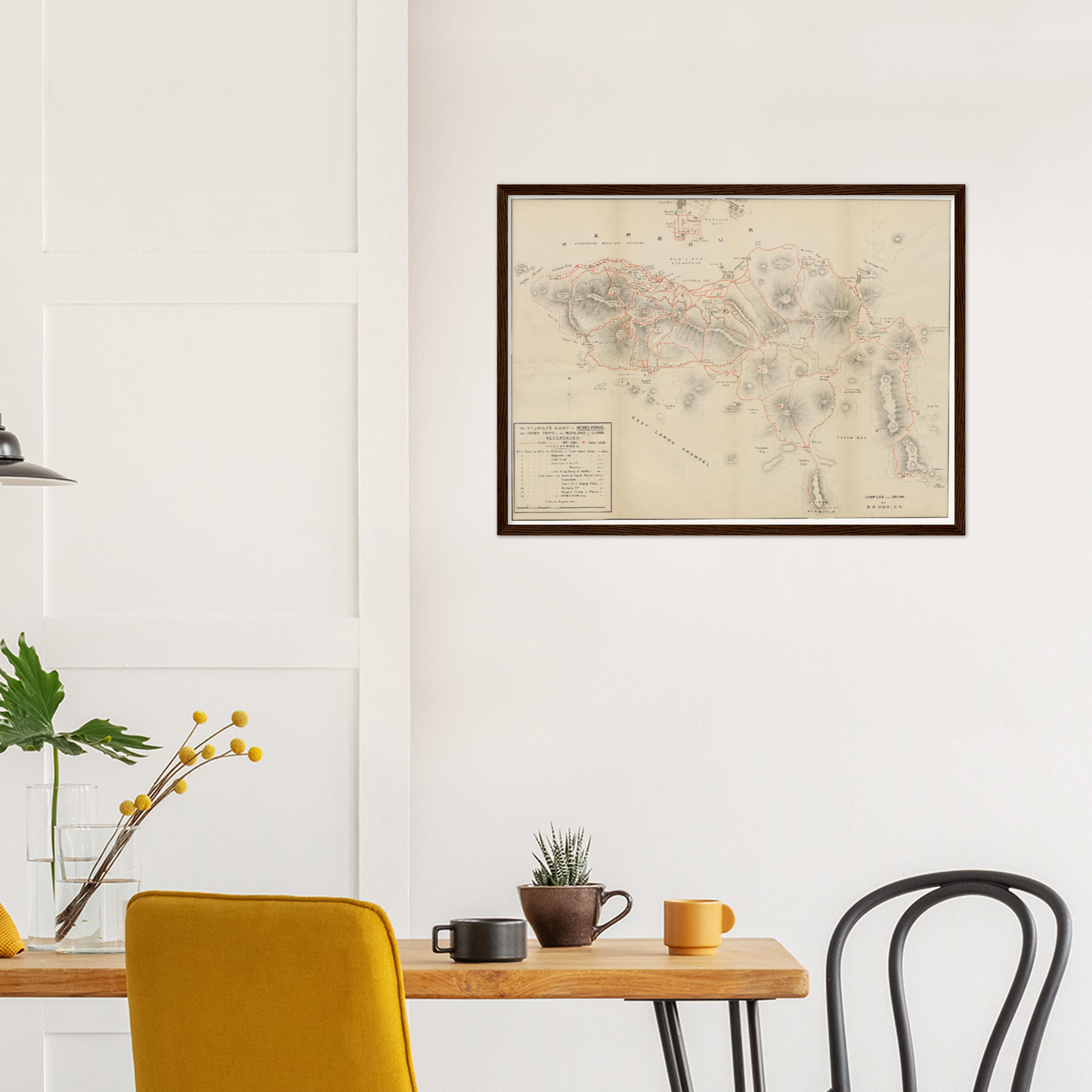 Historical city map  Test product horizontal 3 sizes