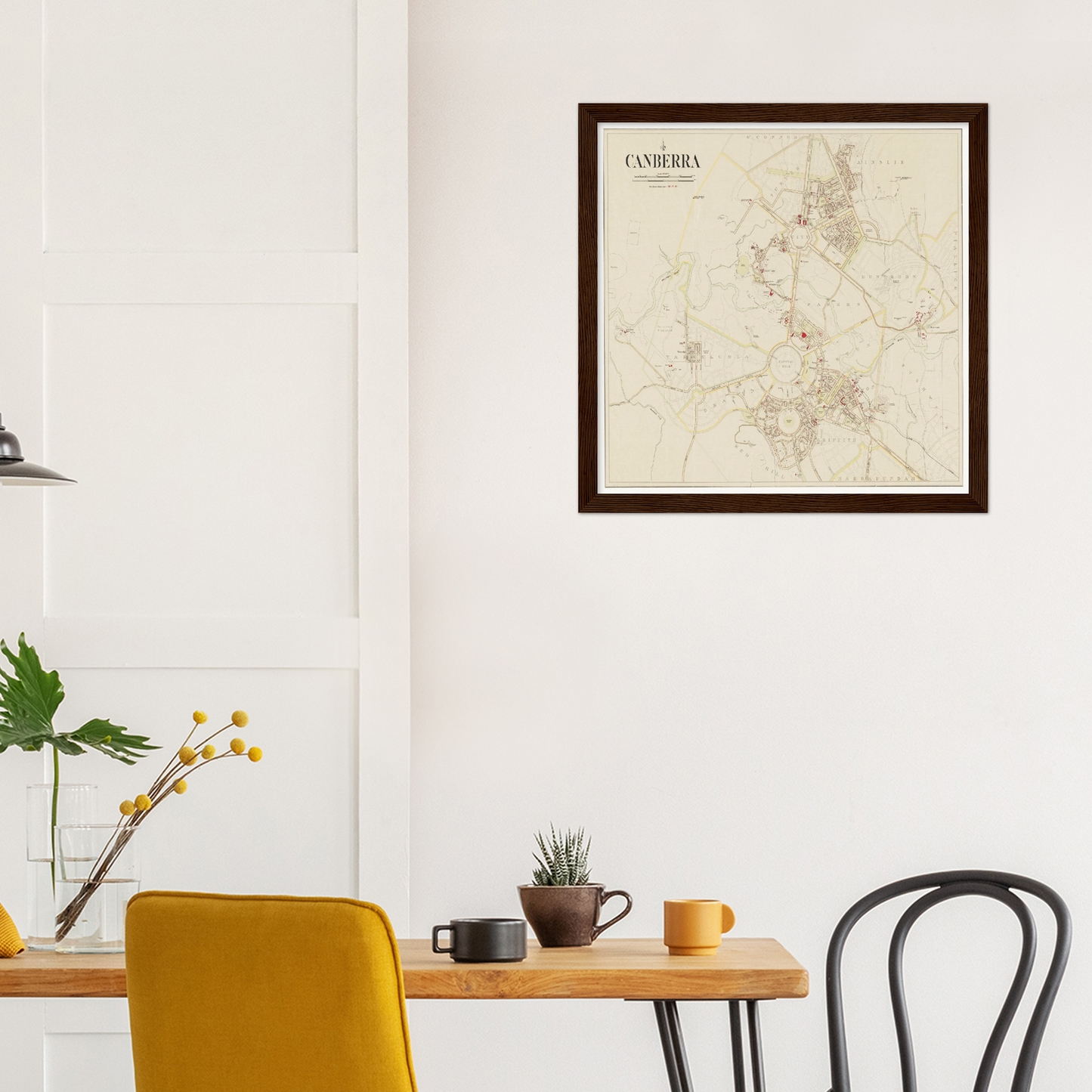 Historical city map  Test product horizontal 3 sizes