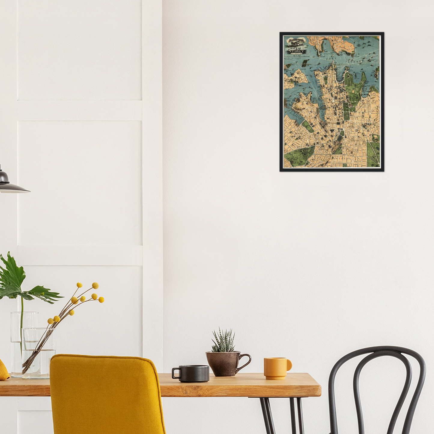 Historical city map  Test product horizontal 3 sizes