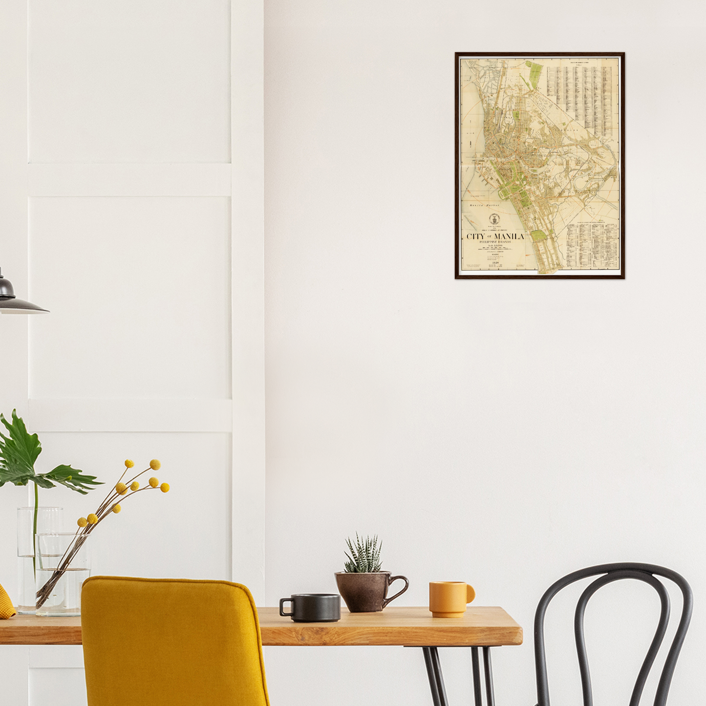 Historical city map  Test product horizontal 3 sizes