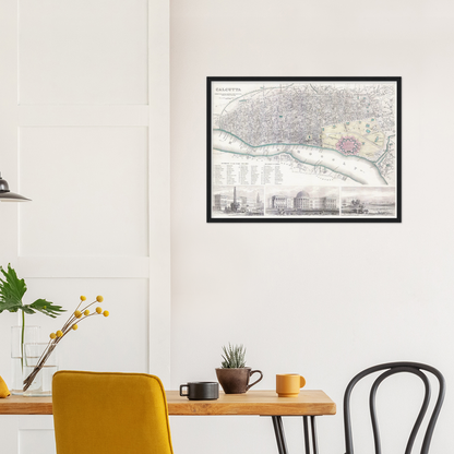 Historical city map  Test product horizontal 3 sizes