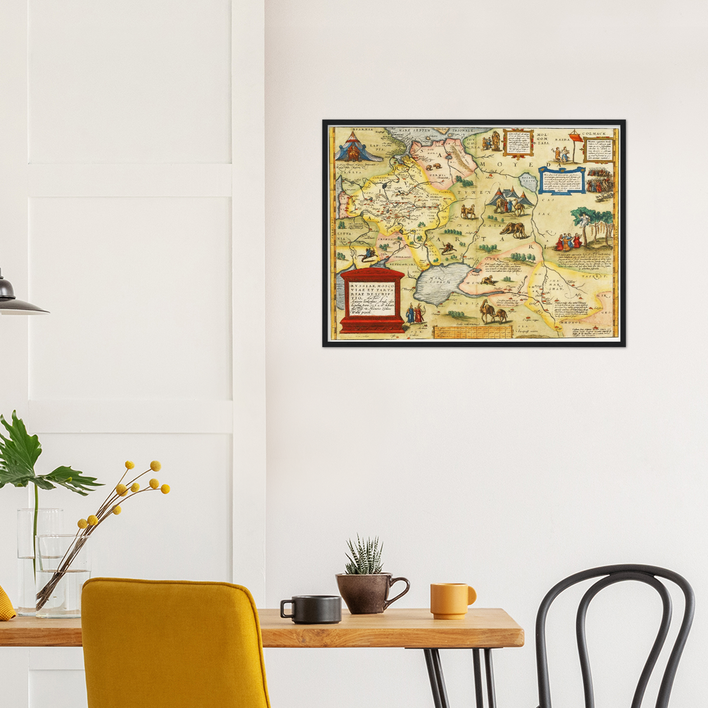 Historical city map  Test product horizontal 3 sizes