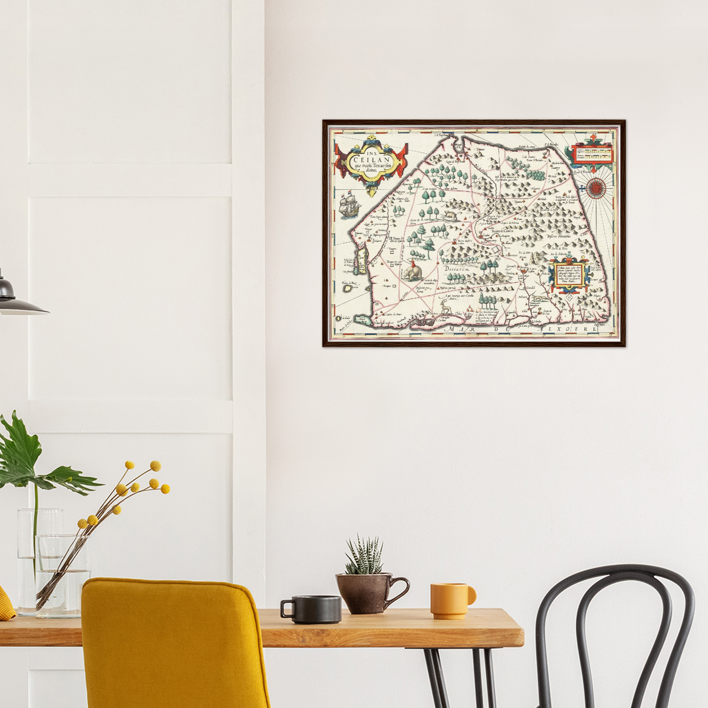 Historical city map  Test product horizontal 3 sizes