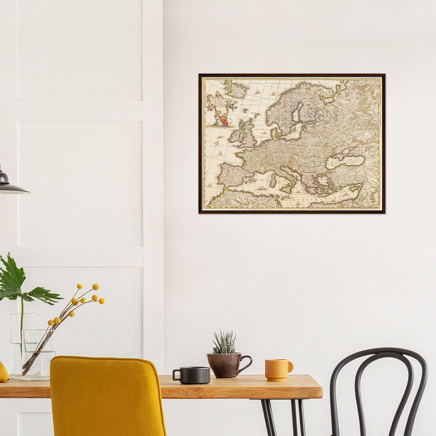 Historical city map  Test product horizontal 3 sizes