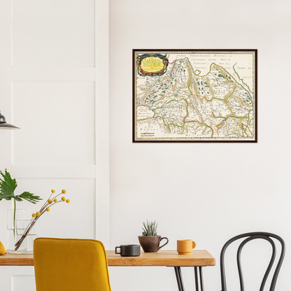 Historical city map  Test product horizontal 3 sizes