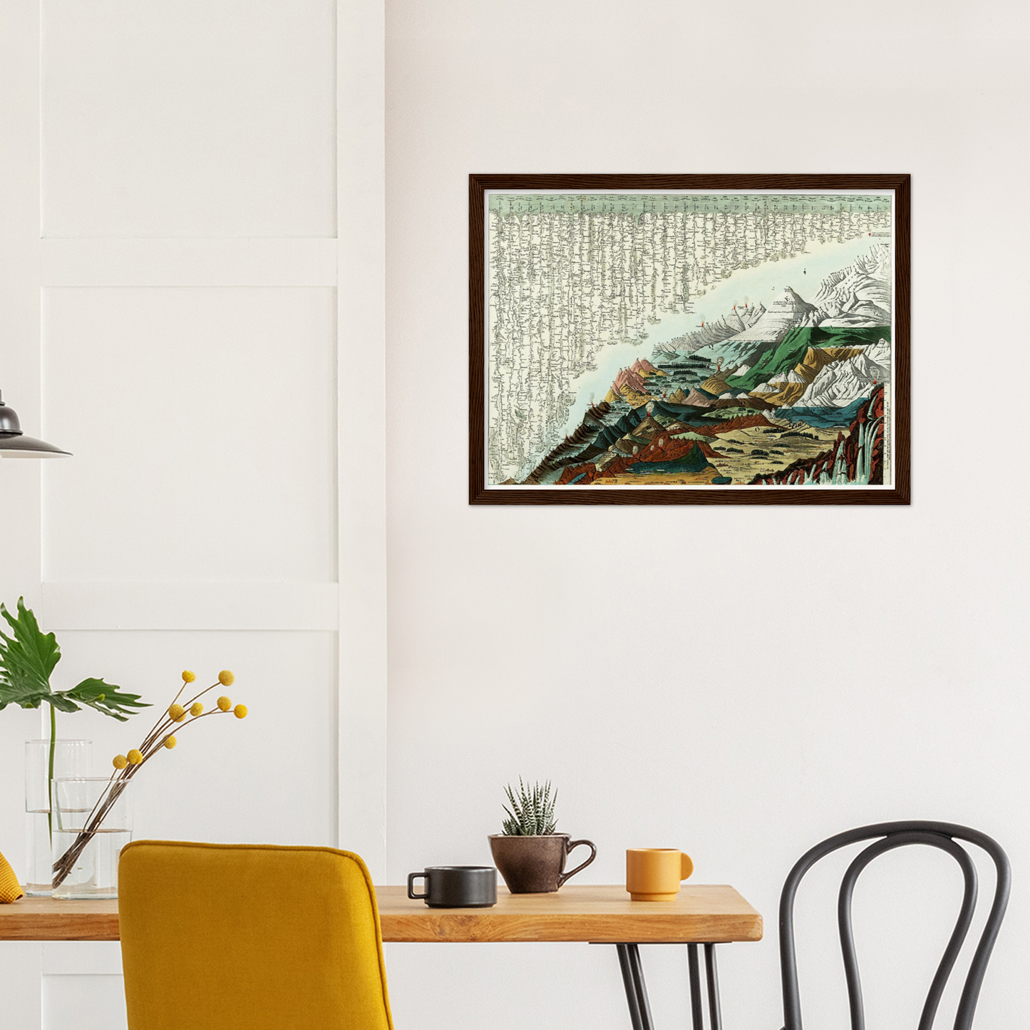 Historical city map  Test product horizontal 3 sizes