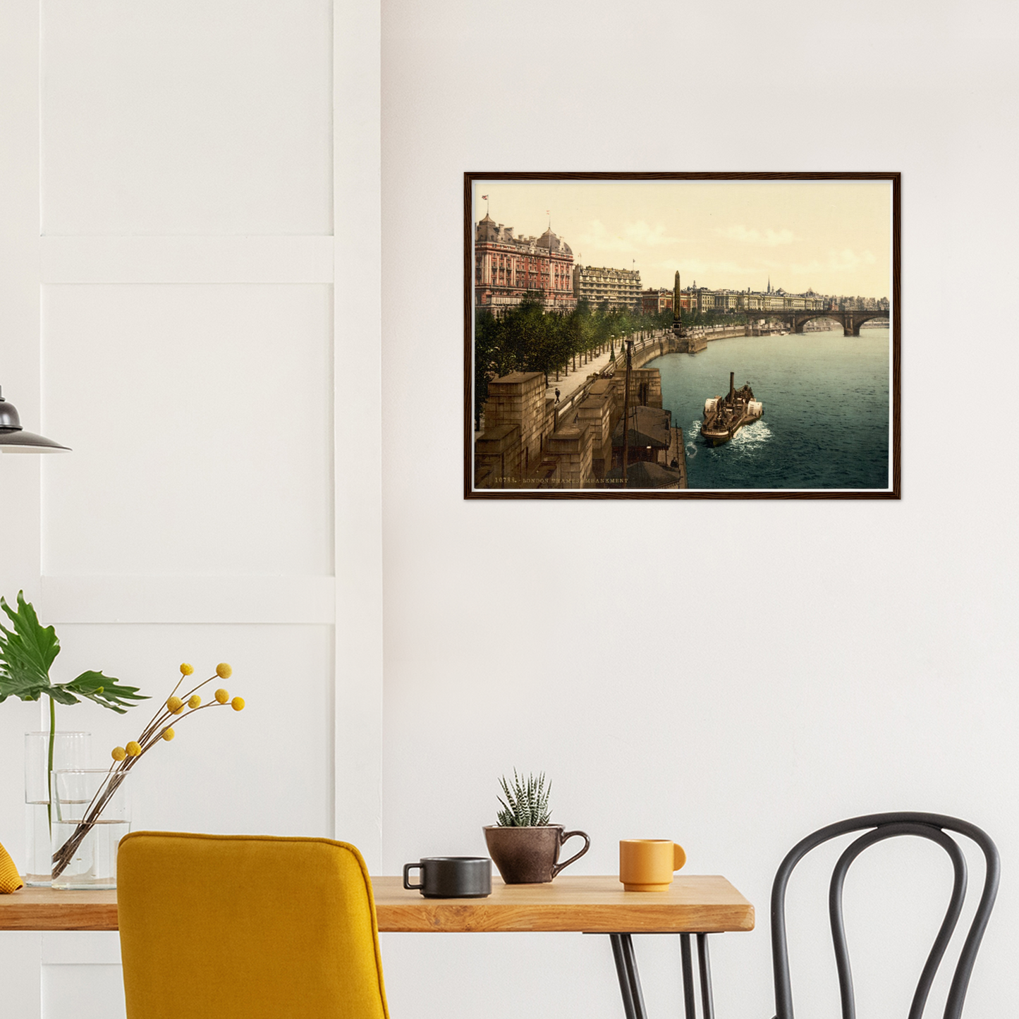 London Themse um 1895