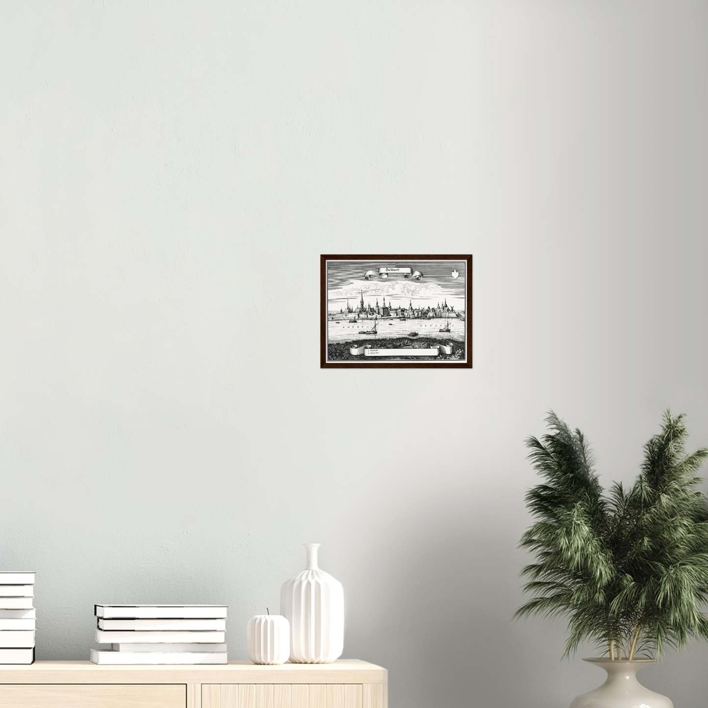 Historical city map  Test product horizontal 3 sizes