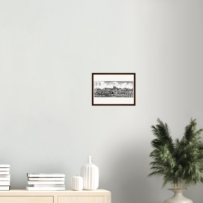 Historical city map  Test product horizontal 3 sizes