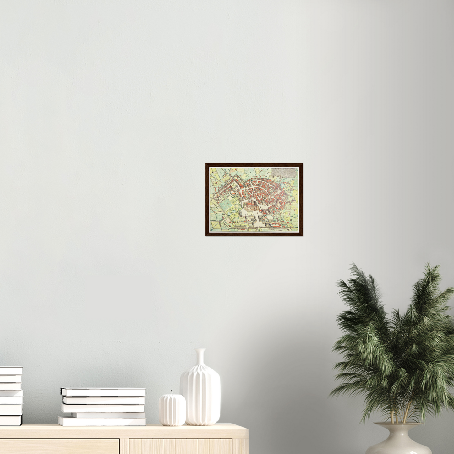 Historical city map  Test product horizontal 3 sizes