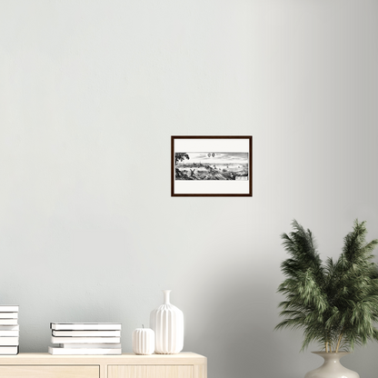 Historical city map  Test product horizontal 3 sizes