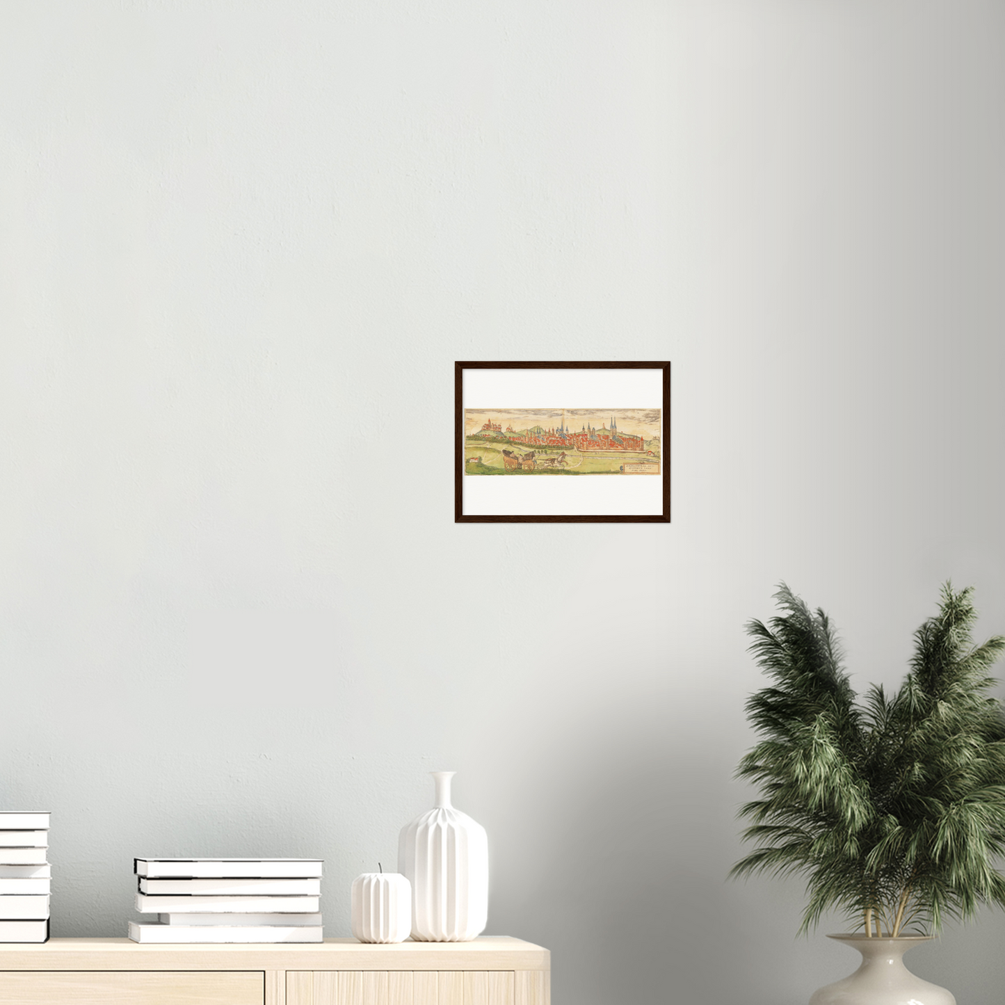 Historical city map  Test product horizontal 3 sizes