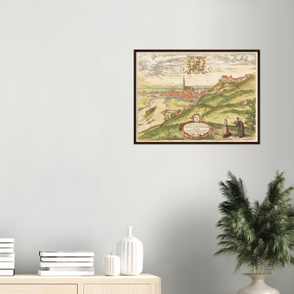 Historical city map  Test product horizontal 3 sizes