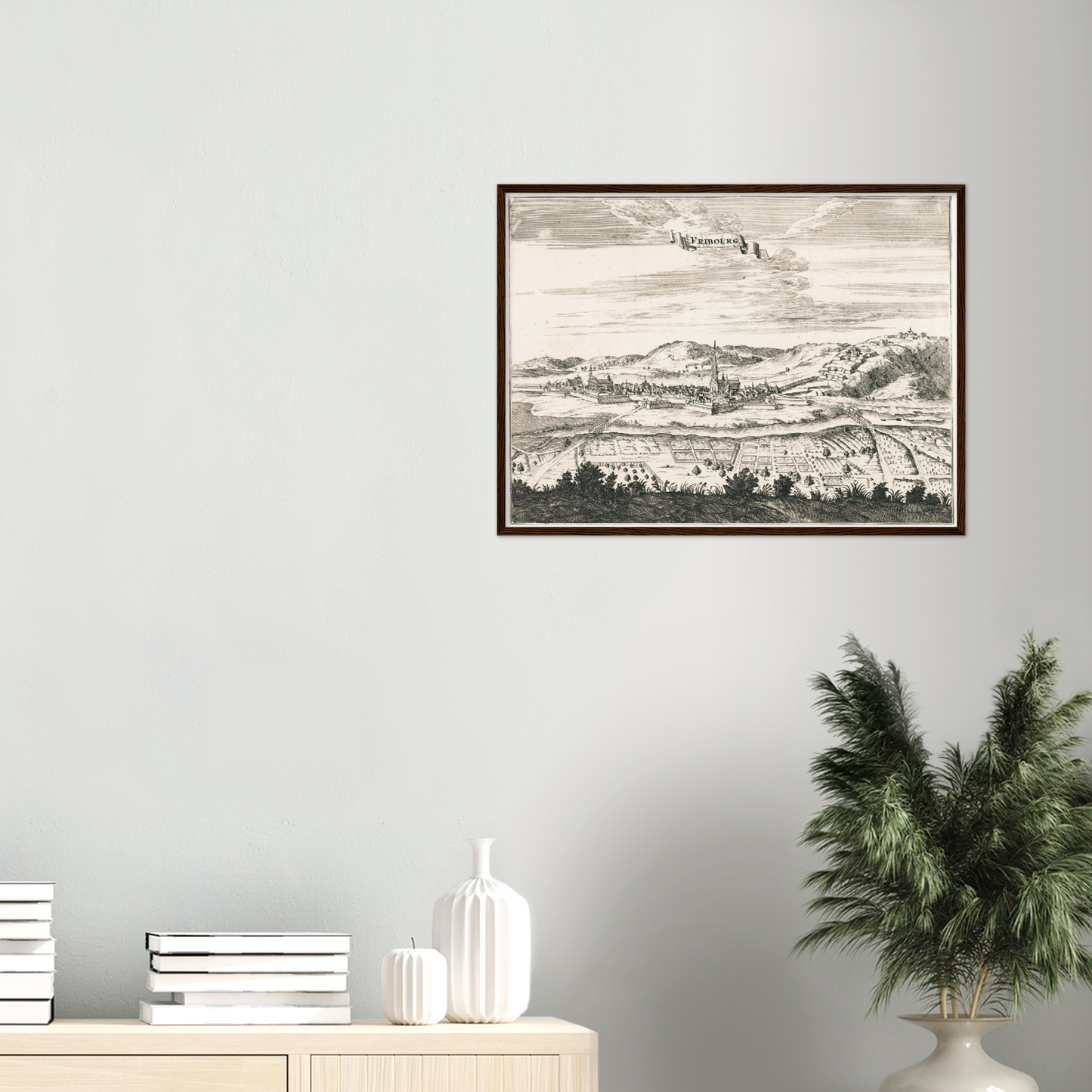 Historical city map  Test product horizontal 3 sizes