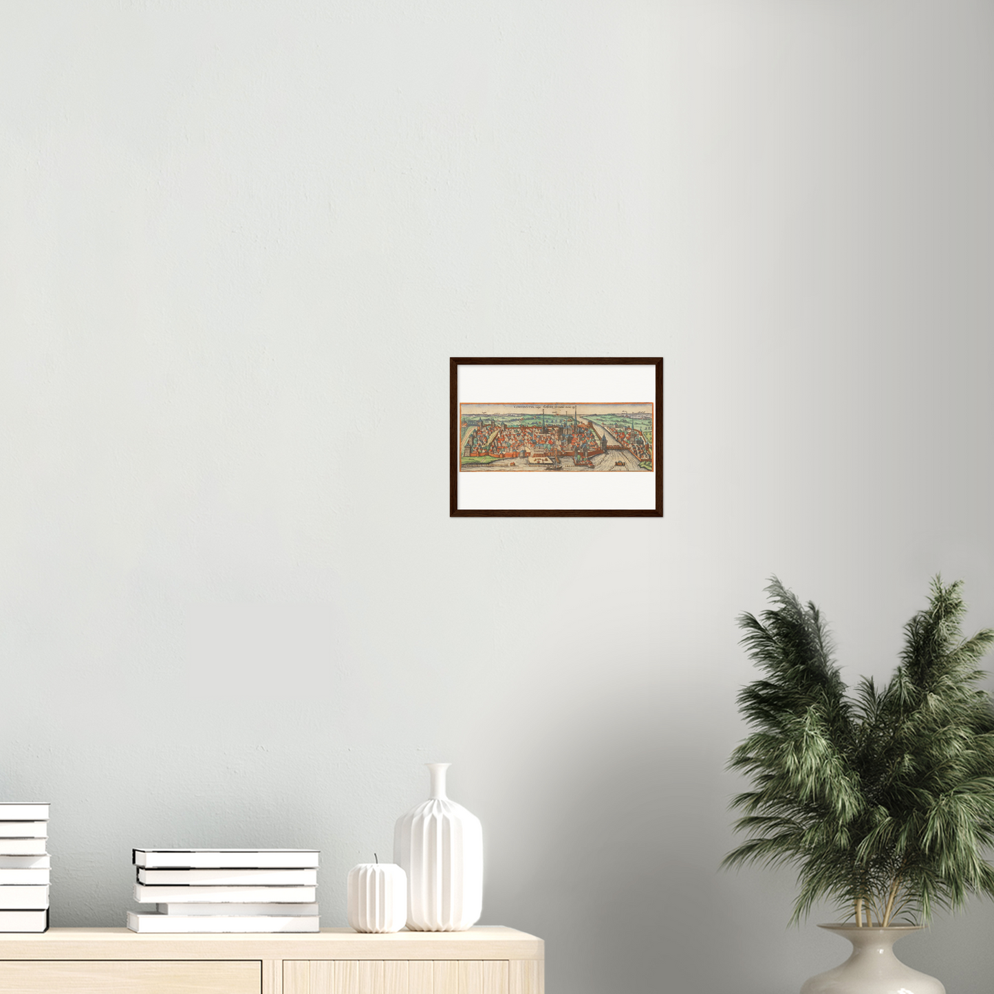 Historical city map  Test product horizontal 3 sizes