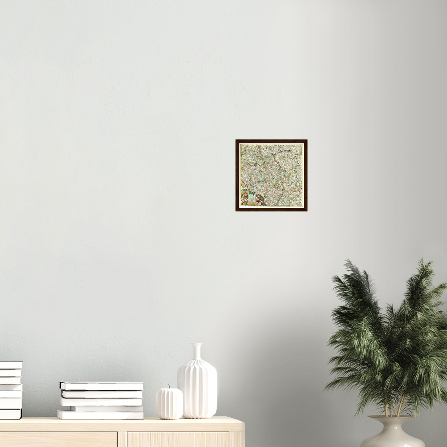 Historical city map  Test product horizontal 3 sizes