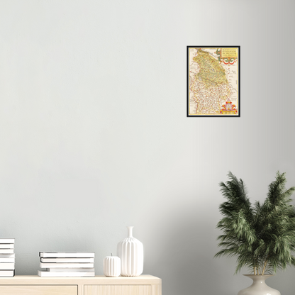 Historical city map  Test product horizontal 3 sizes