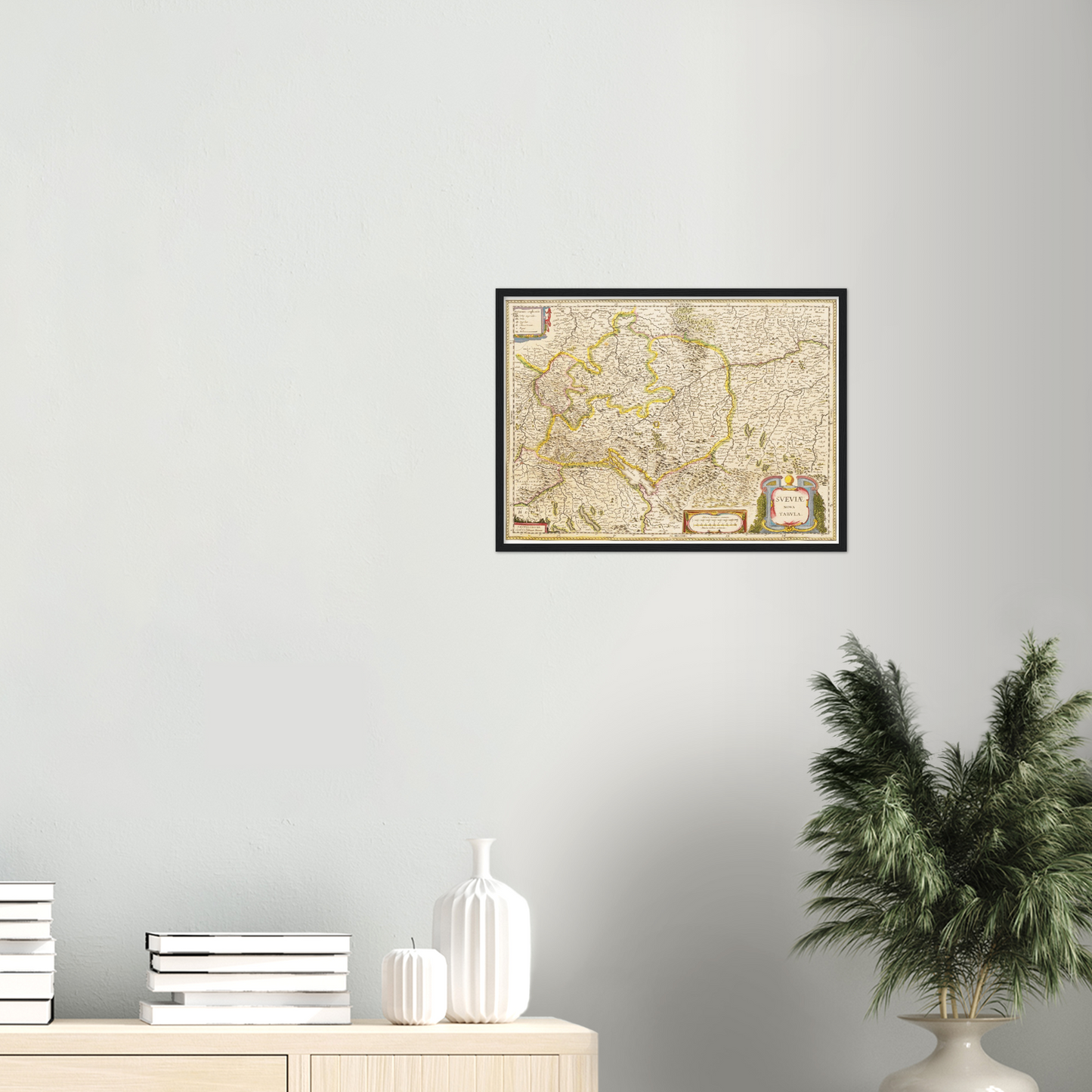 Historical city map  Test product horizontal 3 sizes