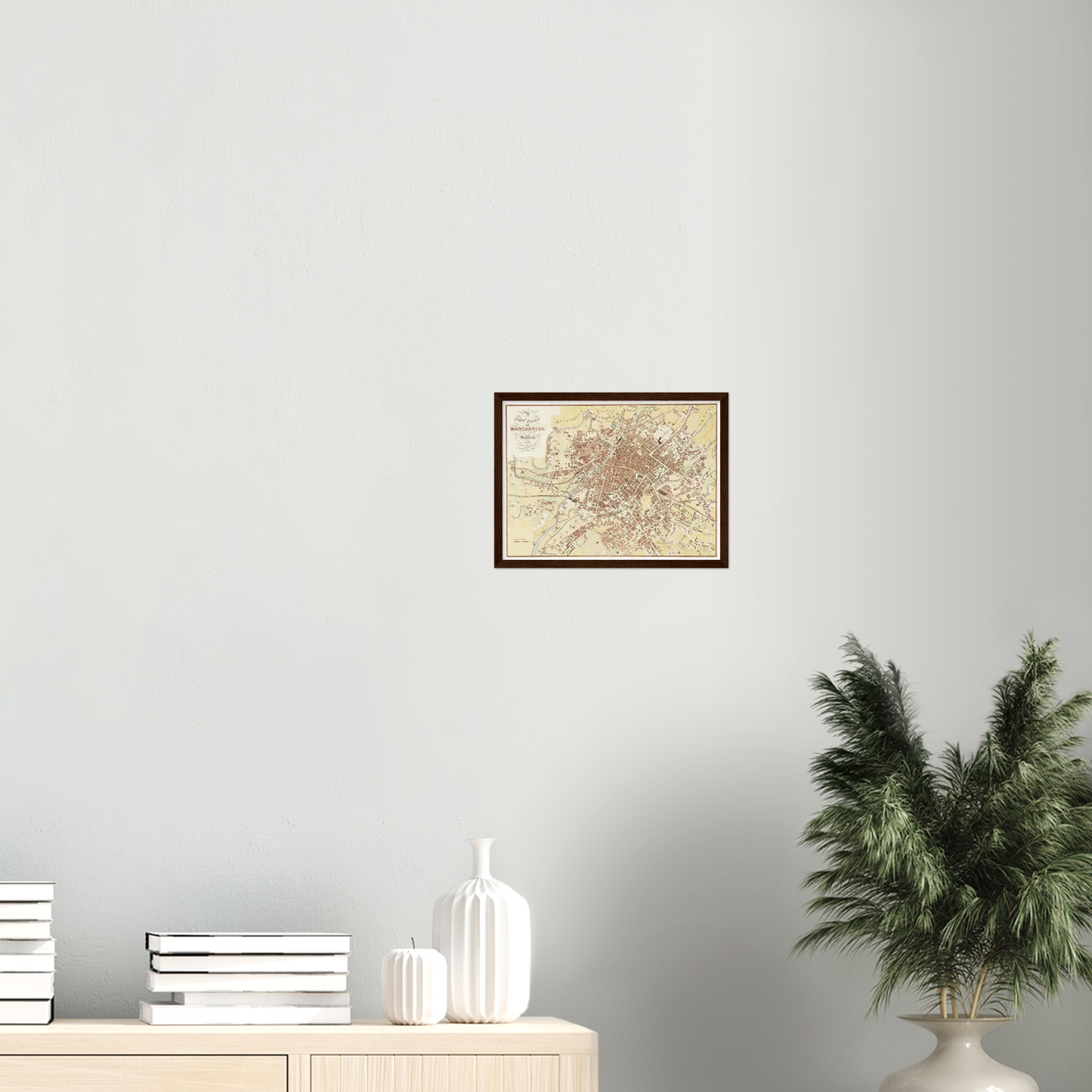 Historical city map  Test product horizontal 3 sizes