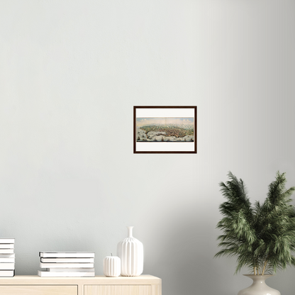 Historical city map  Test product horizontal 3 sizes