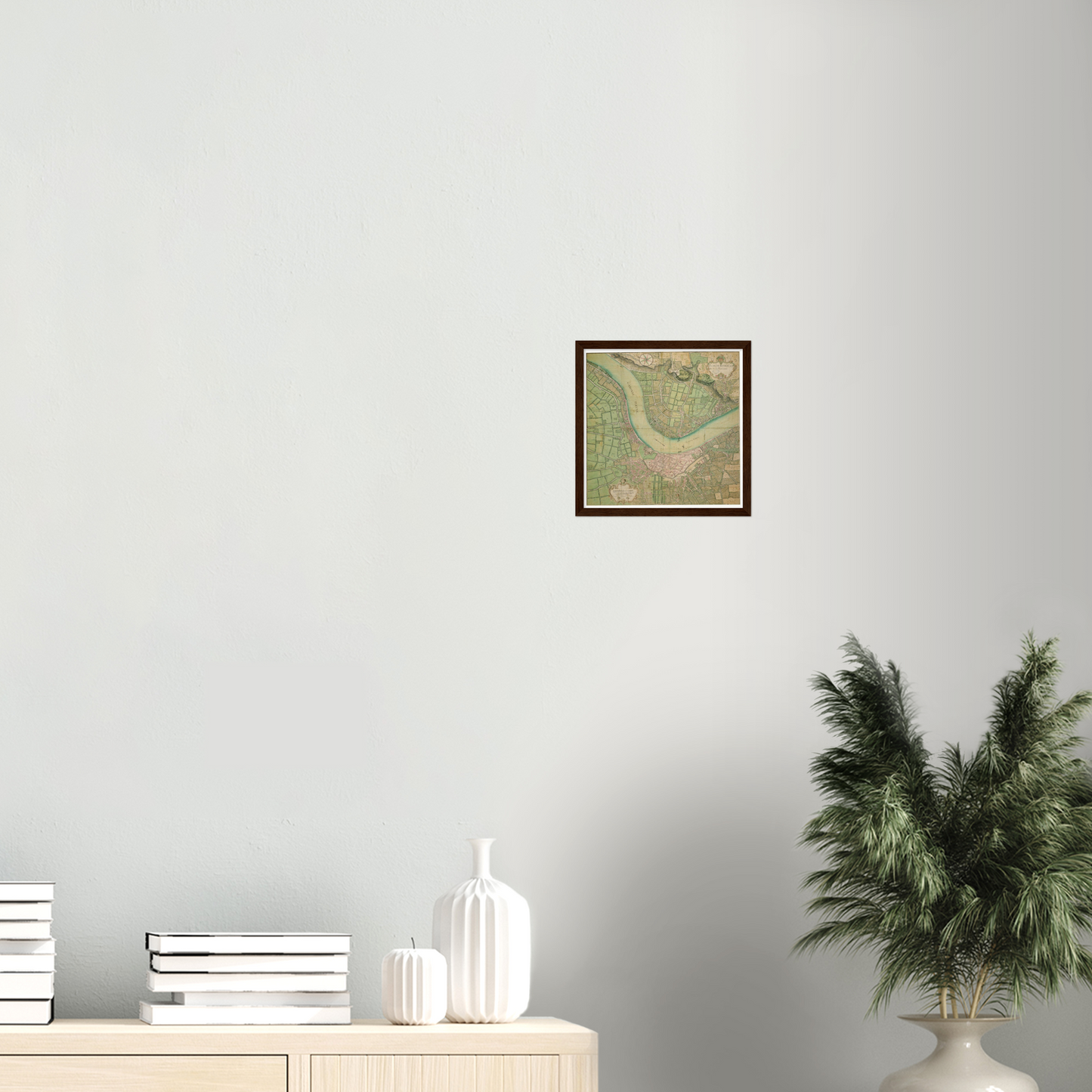 Historical city map  Test product horizontal 3 sizes