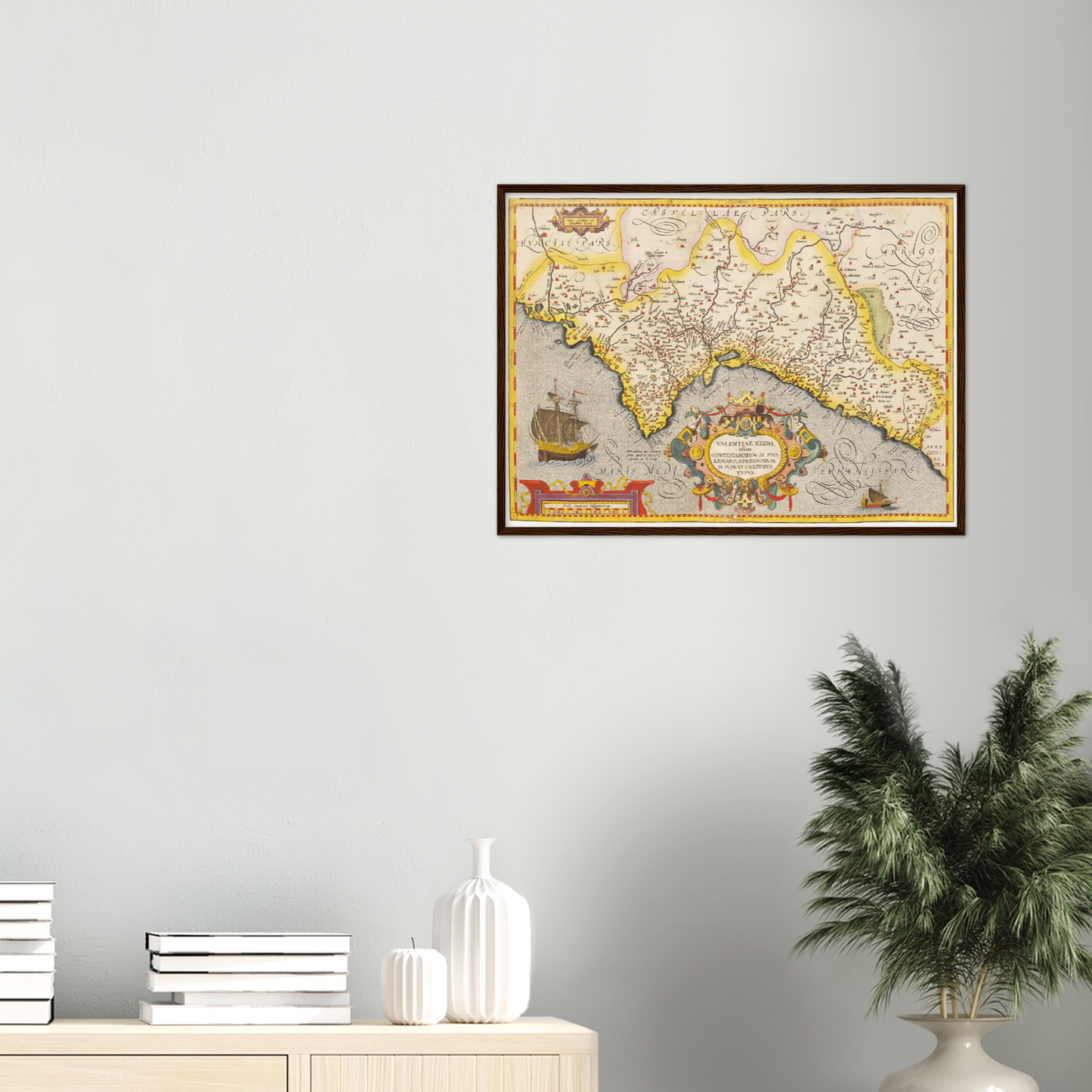 Historical city map  Test product horizontal 3 sizes