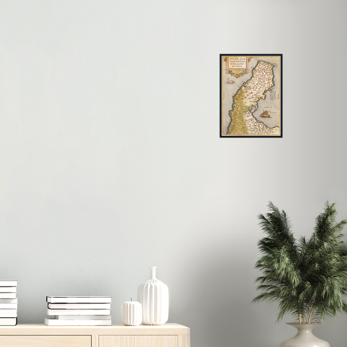 Historical city map  Test product horizontal 3 sizes