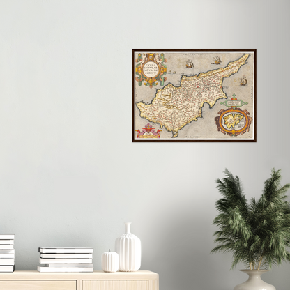 Historical city map  Test product horizontal 3 sizes