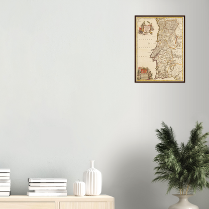 Historical city map  Test product horizontal 3 sizes