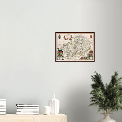 Worcestershire um 1646