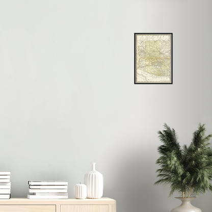 Historical city map  Test product horizontal 3 sizes