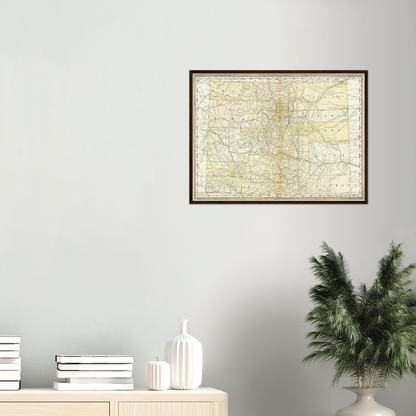 Historical city map  Test product horizontal 3 sizes