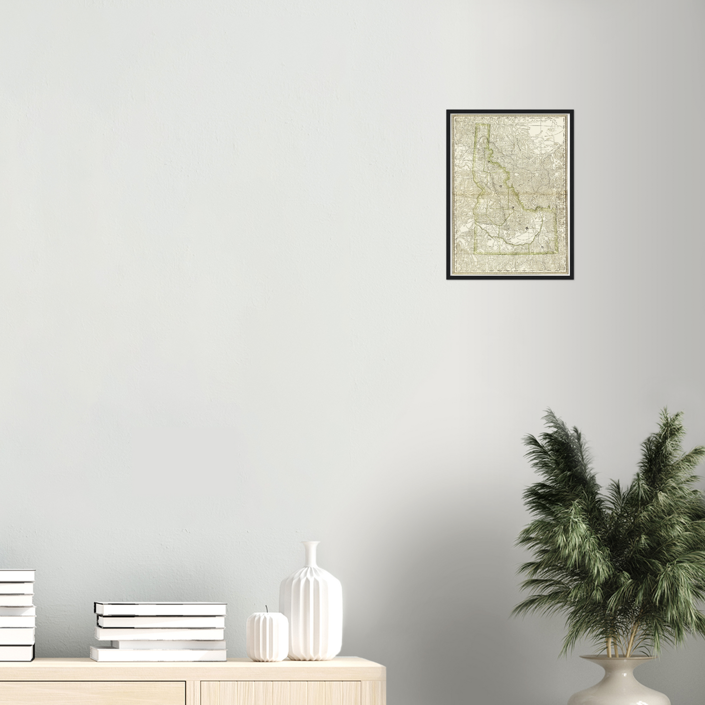 Historical city map  Test product horizontal 3 sizes