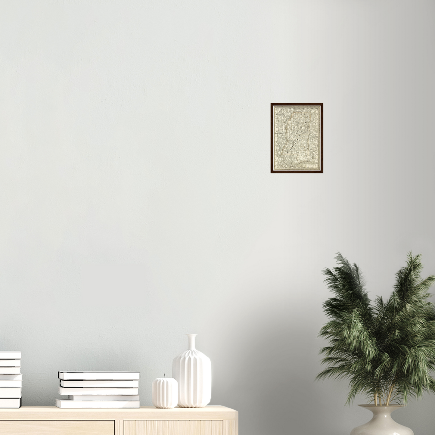 Historical city map  Test product horizontal 3 sizes