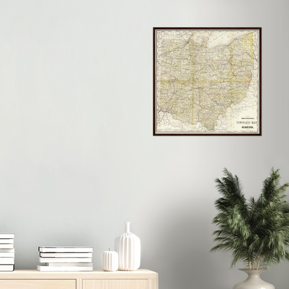 Historical city map  Test product horizontal 3 sizes
