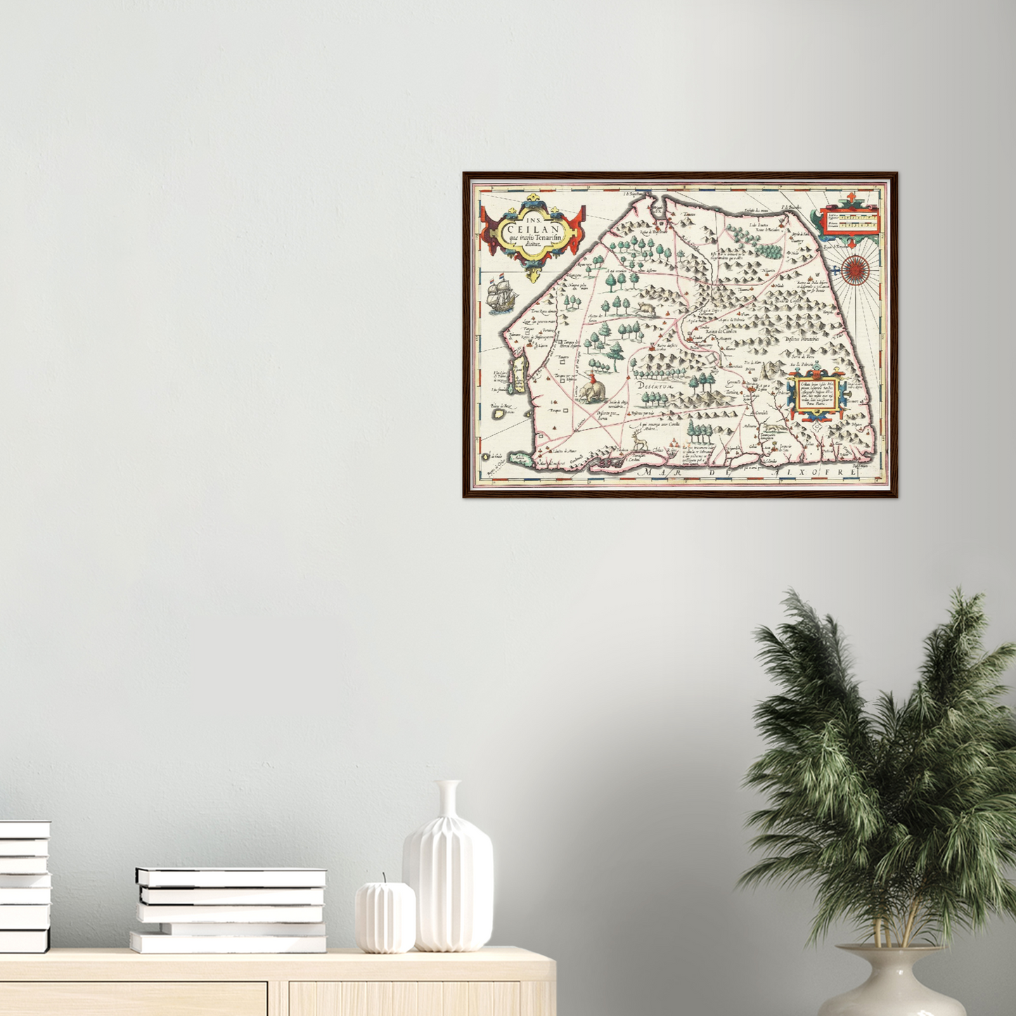 Historical city map  Test product horizontal 3 sizes