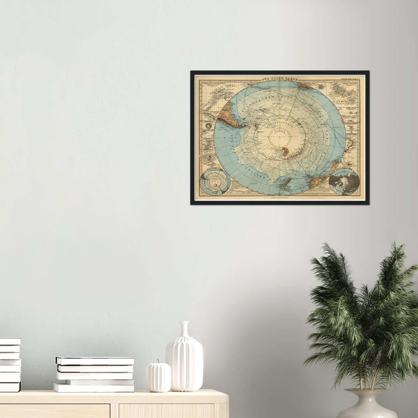 Historical city map  Test product horizontal 3 sizes