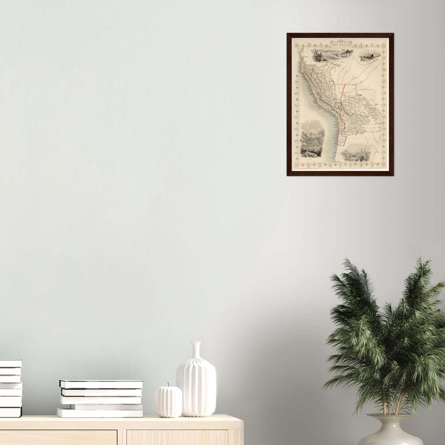 Bolivien & Peru um 1850