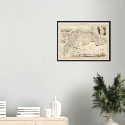 Kolumbien & Venezuela um 1850