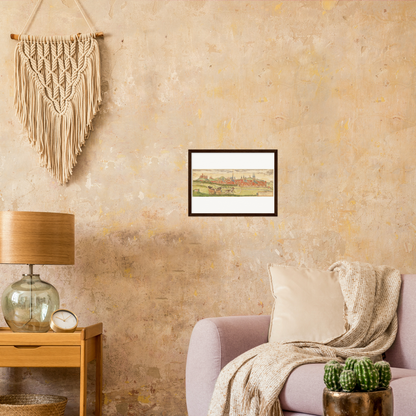 Historical city map  Test product horizontal 3 sizes