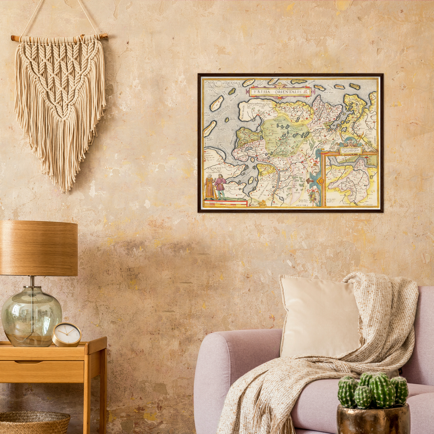 Historical city map  Test product horizontal 3 sizes